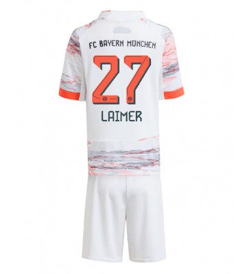 Bayern Munich Konrad Laimer #27 Seconda Maglia Bambino 2025-26 Manica Corta (+ Pantaloni corti)